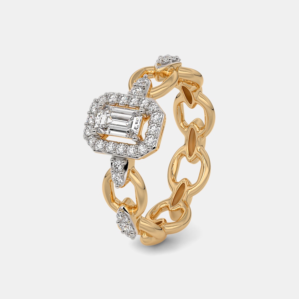 The Melded Solitaire Ring