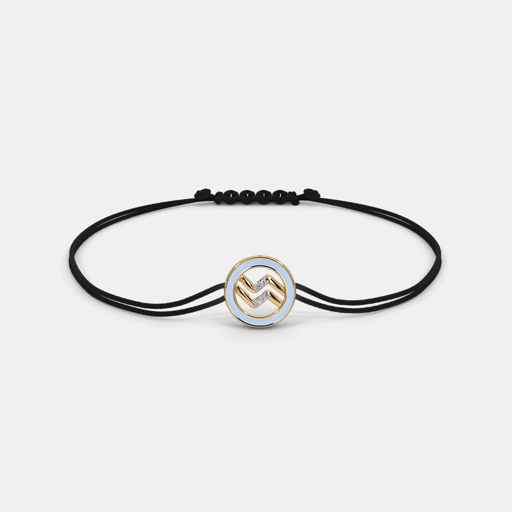 The Enid Aquarius Cord Bracelet