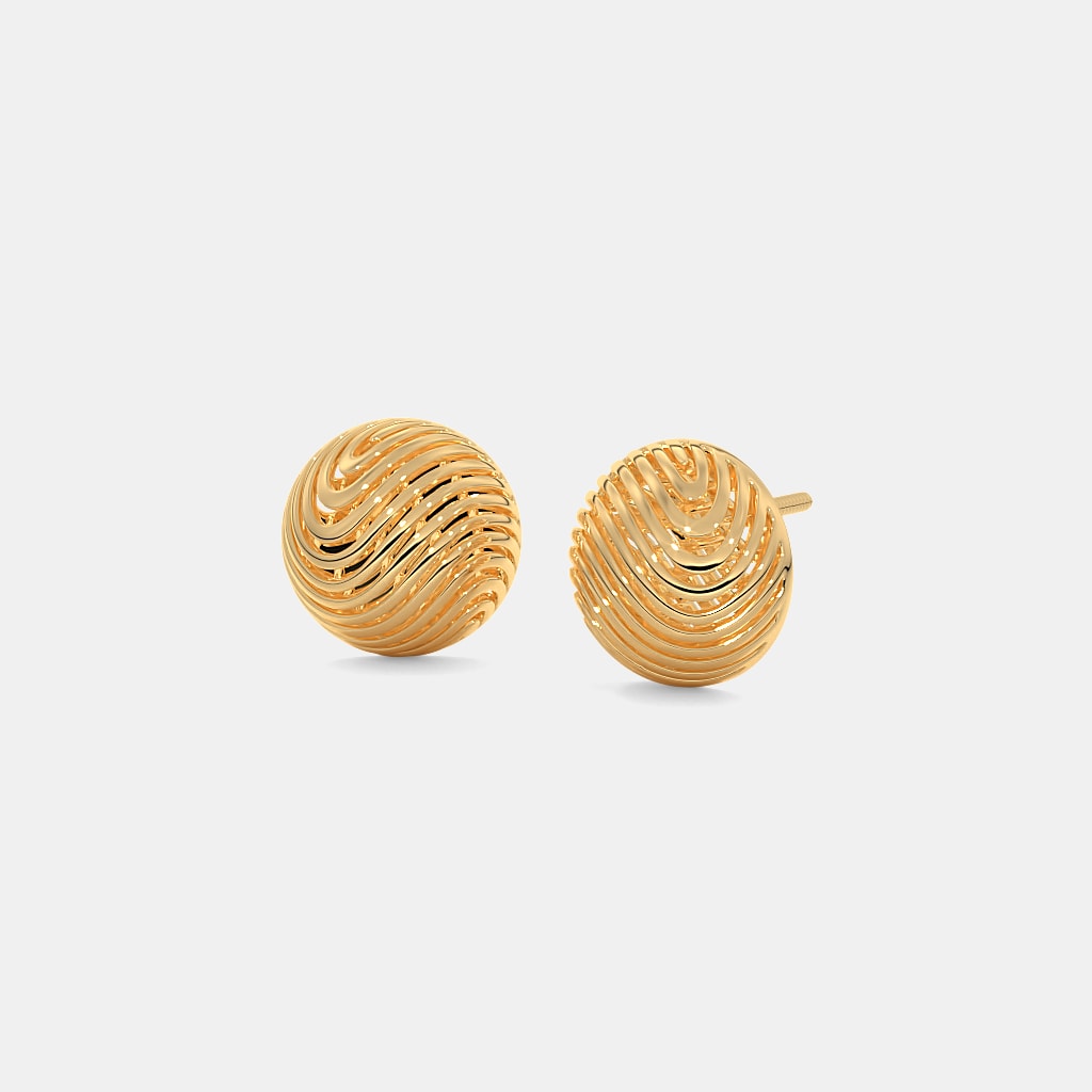 The Grace Des Vagues Stud Earrings