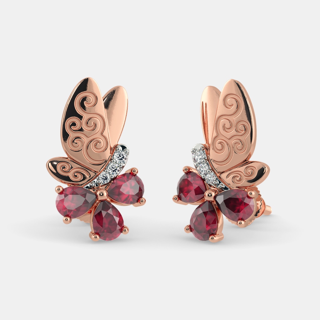 The Sara Butterfly Stud Earrings