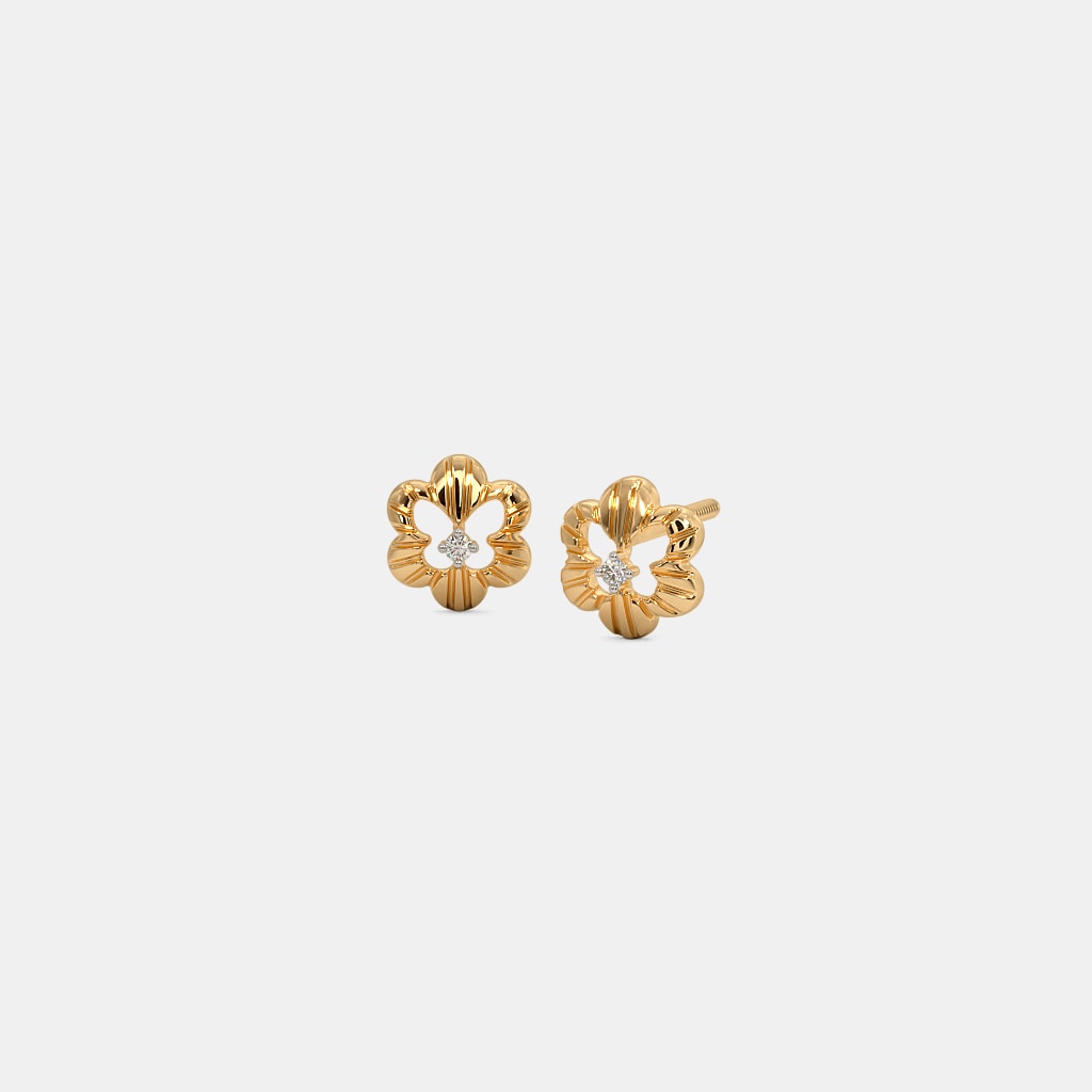 The Wing Flower Kids Stud Earrings