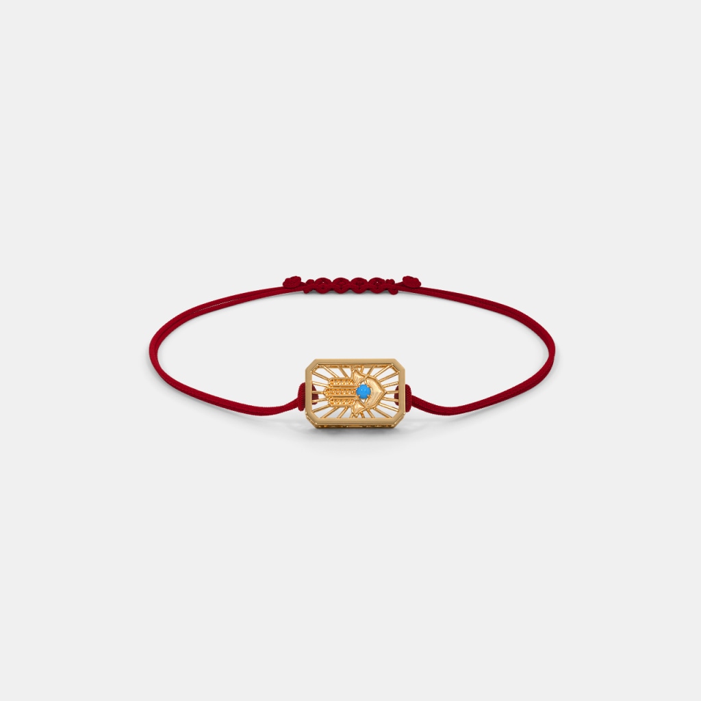 The Abundant Hamsa Affirmation Rakhi