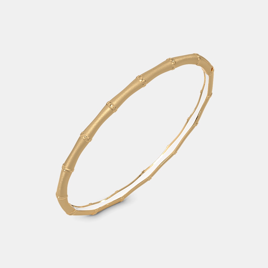 The Bambou Luxe Oval Bangle