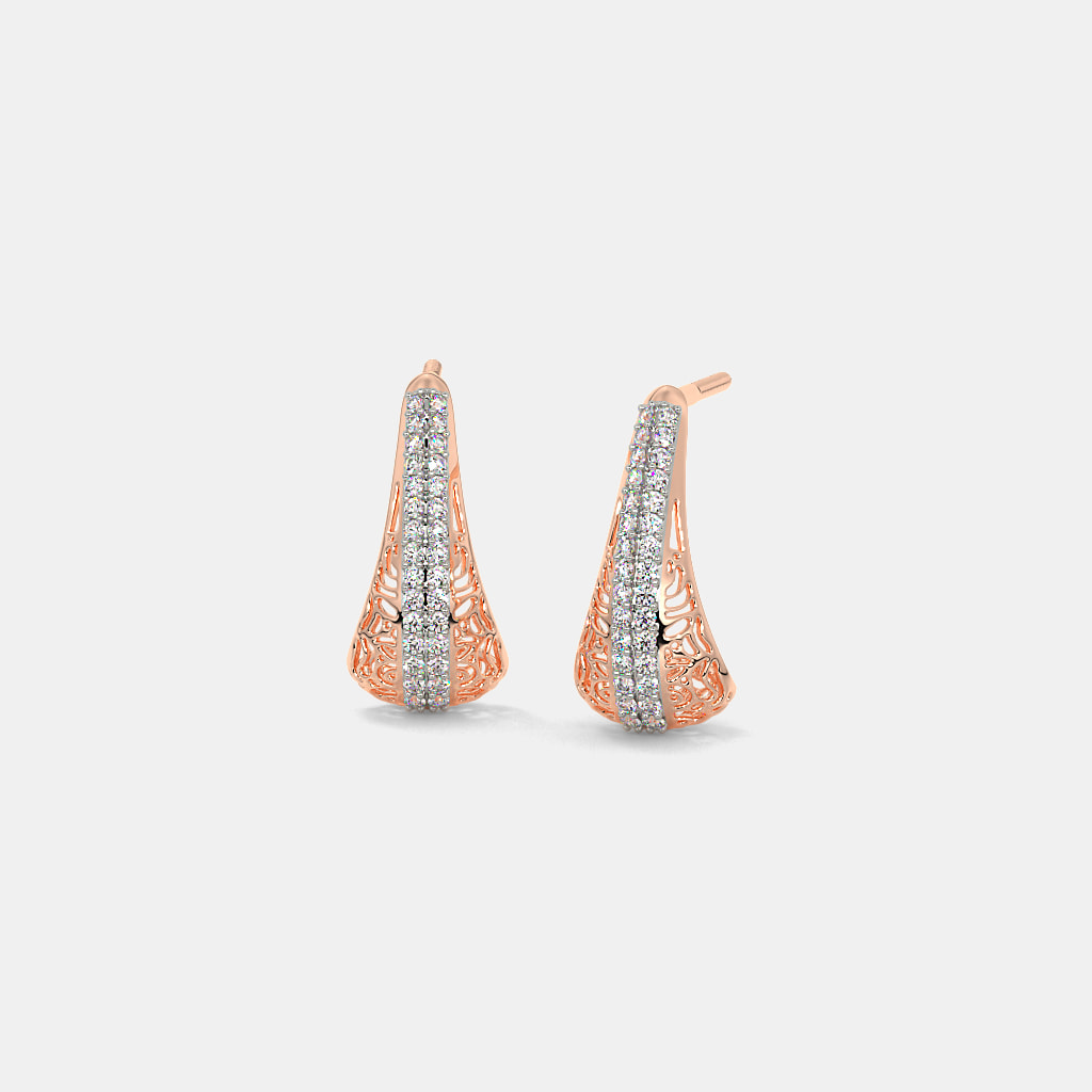 The Luxeorb Huggie Earrings