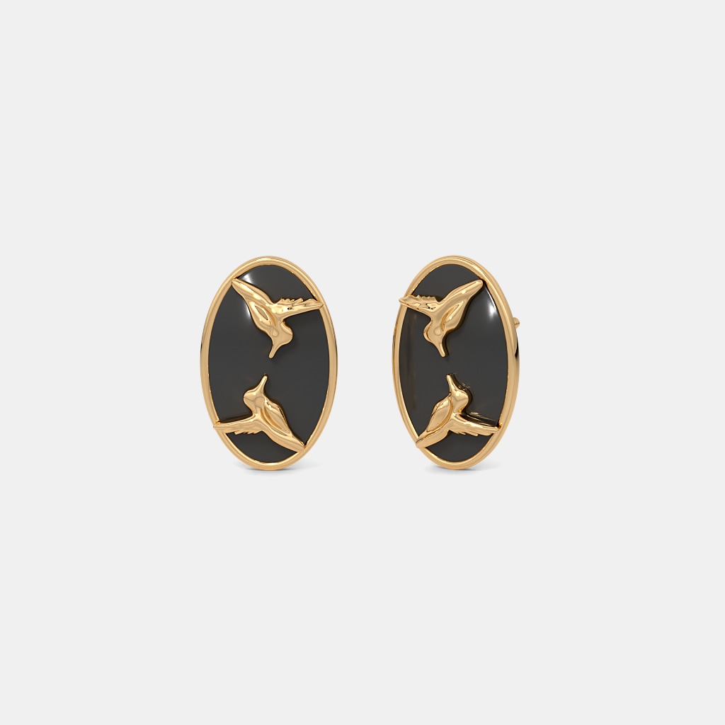 The Ovalfly Stud Earrings