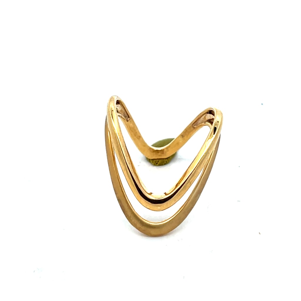 The Francy Chevron Ring