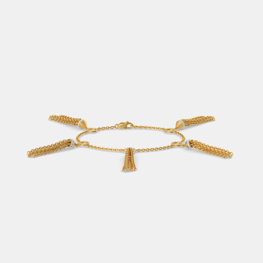 The Charm Tassel Bracelet