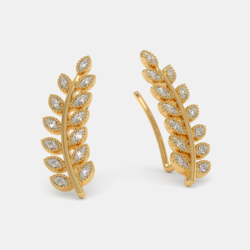 Yellow gold earrings Dior Gold in Yellow gold - 36848502