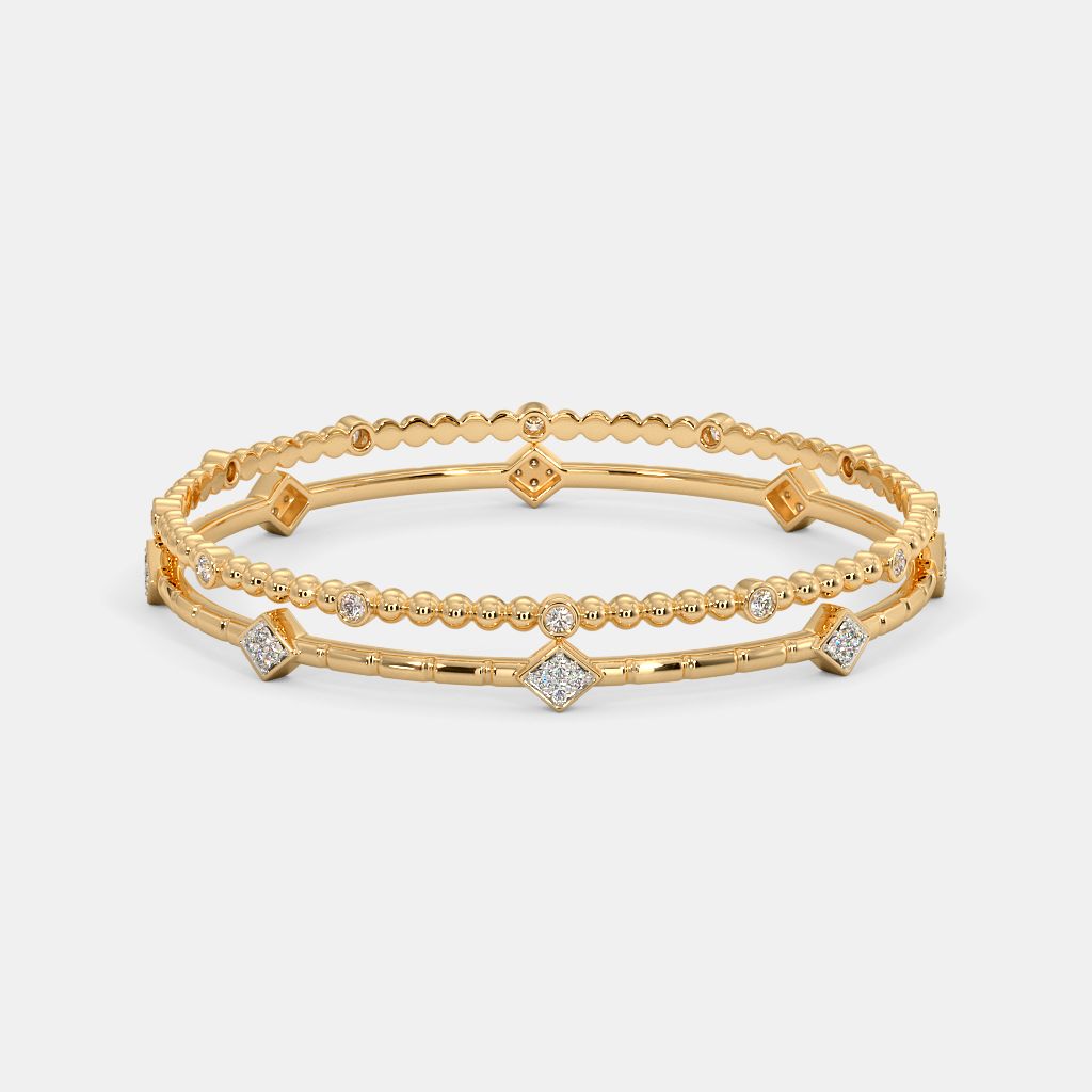 The Sparla Stackable Bangle | BlueStone.com