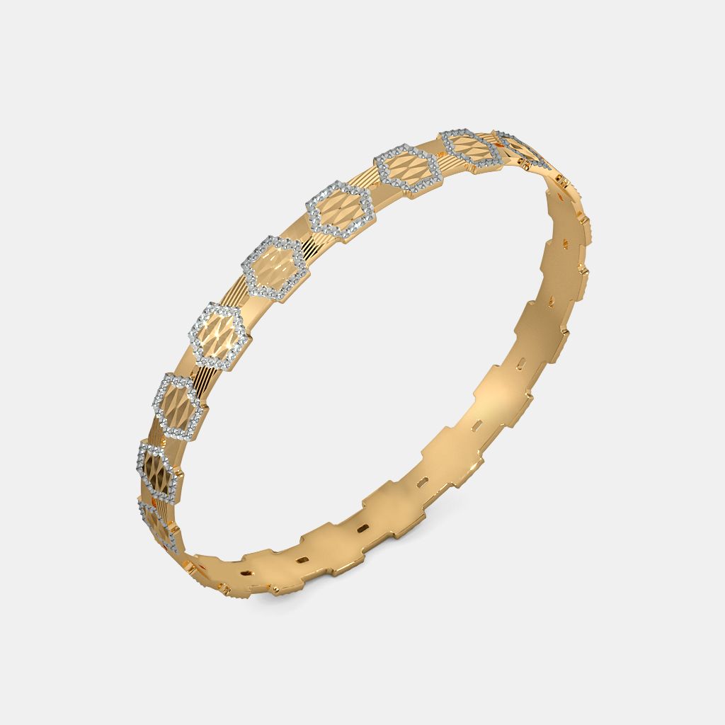 The Panpoxa Round Bangle BlueStone