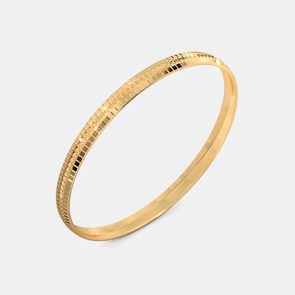 The Henona Round Bangle BlueStone