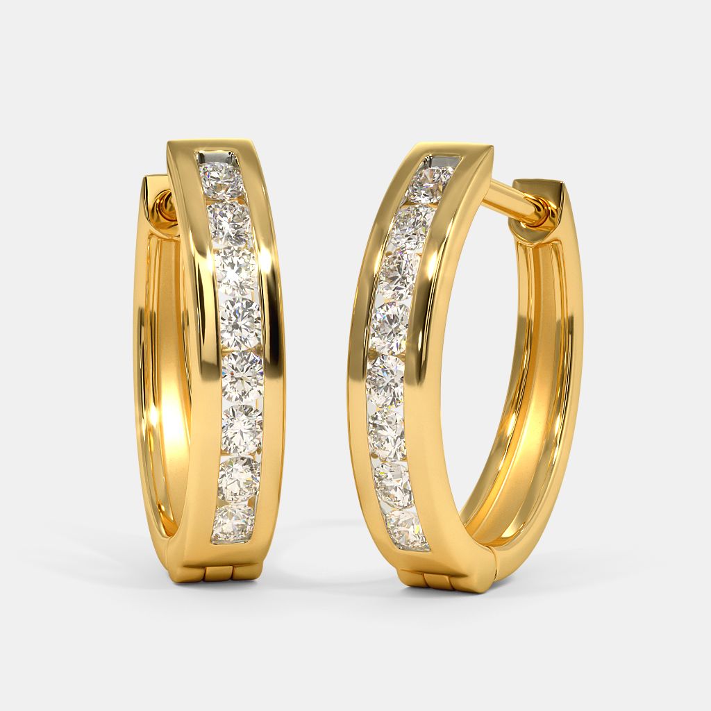 Polar Fire 9ct Gold Diamond Stud Earrings  17pts per pair  D5543   Chapelle Jewellers