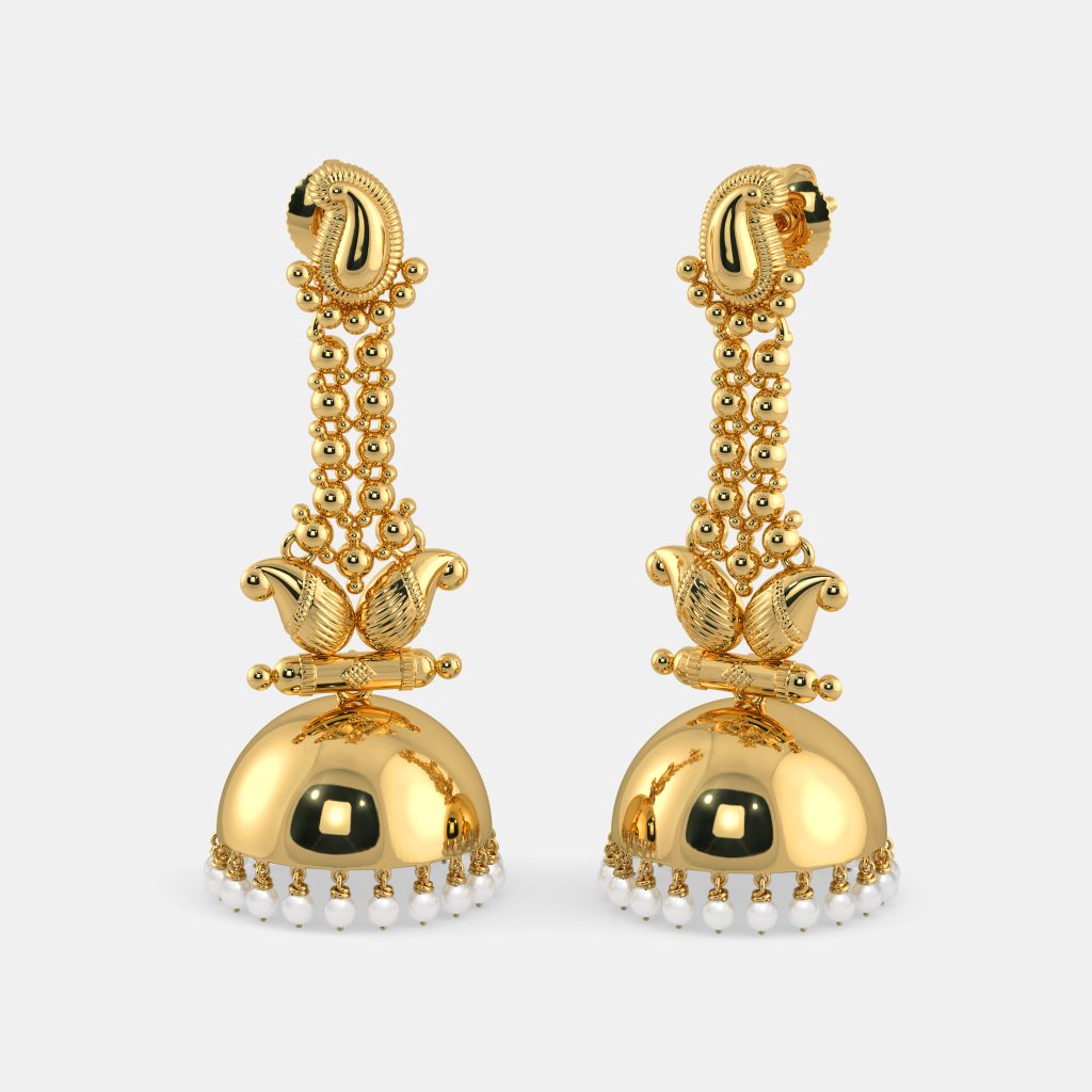 New hot sale gold jhumka