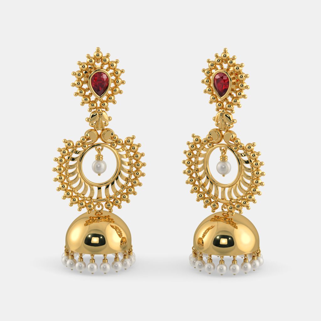 The Kautirya Jhumka BlueStone