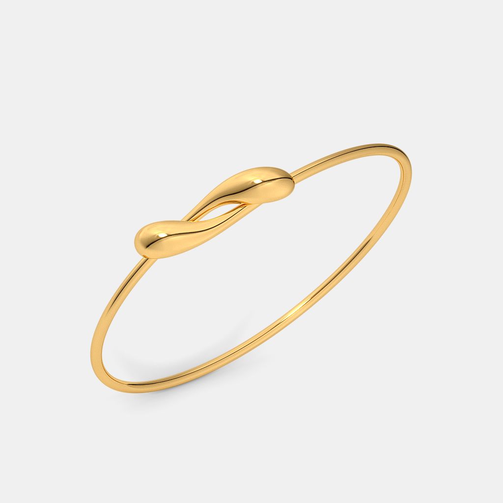 Gold sale bangles bluestone