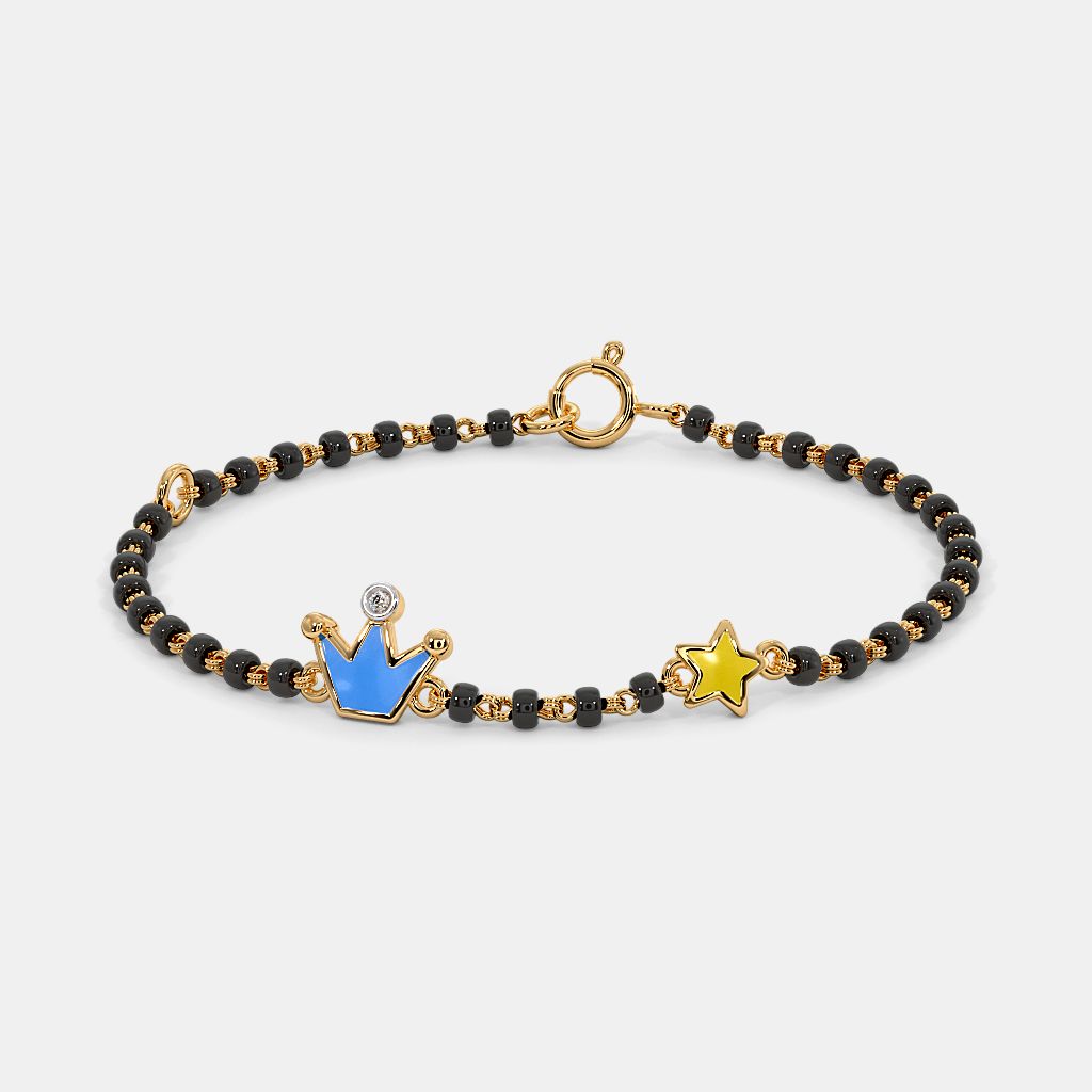 The Little Crown Nazariya Bracelet BlueStone
