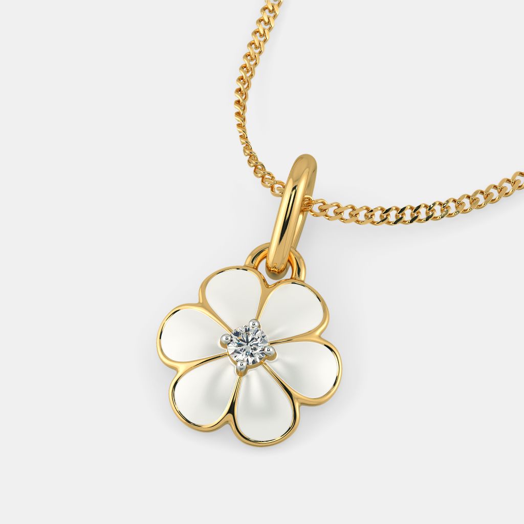 The Floral Joy Pendant For Kids - Main Image