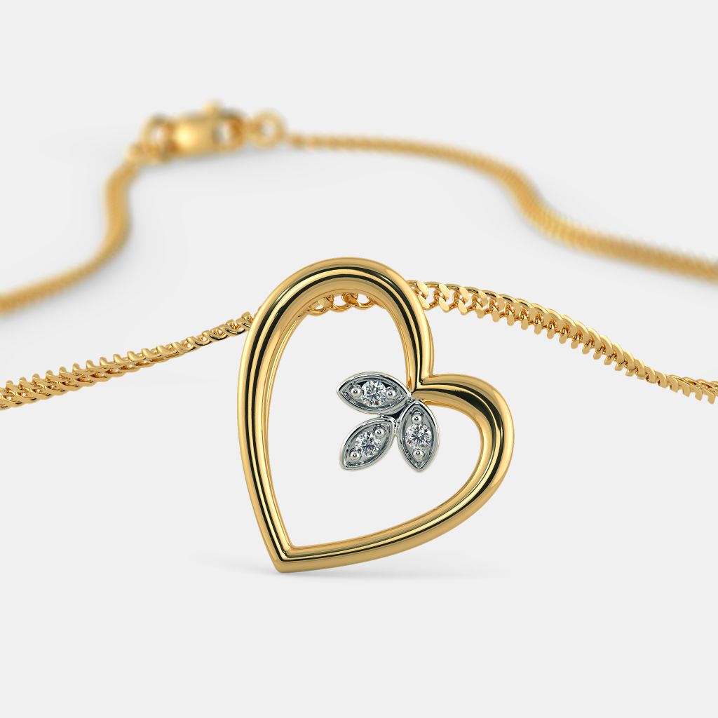 Bluestone cheap heart pendant