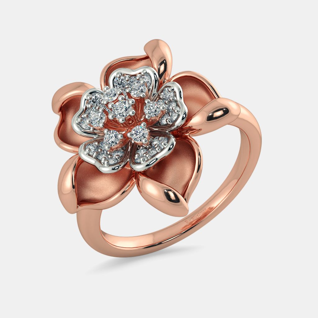 Designer floral clearance rings by bluestone