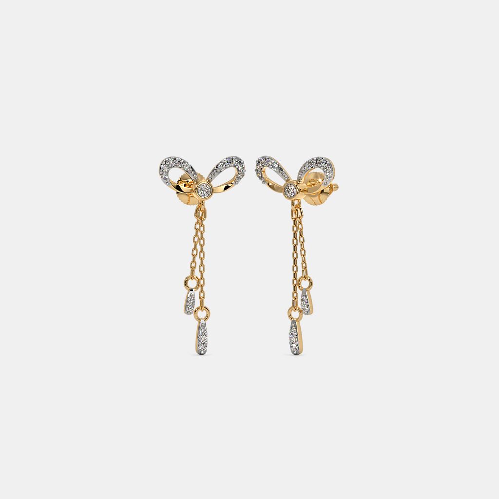 The Lance Dangler Earrings BlueStone