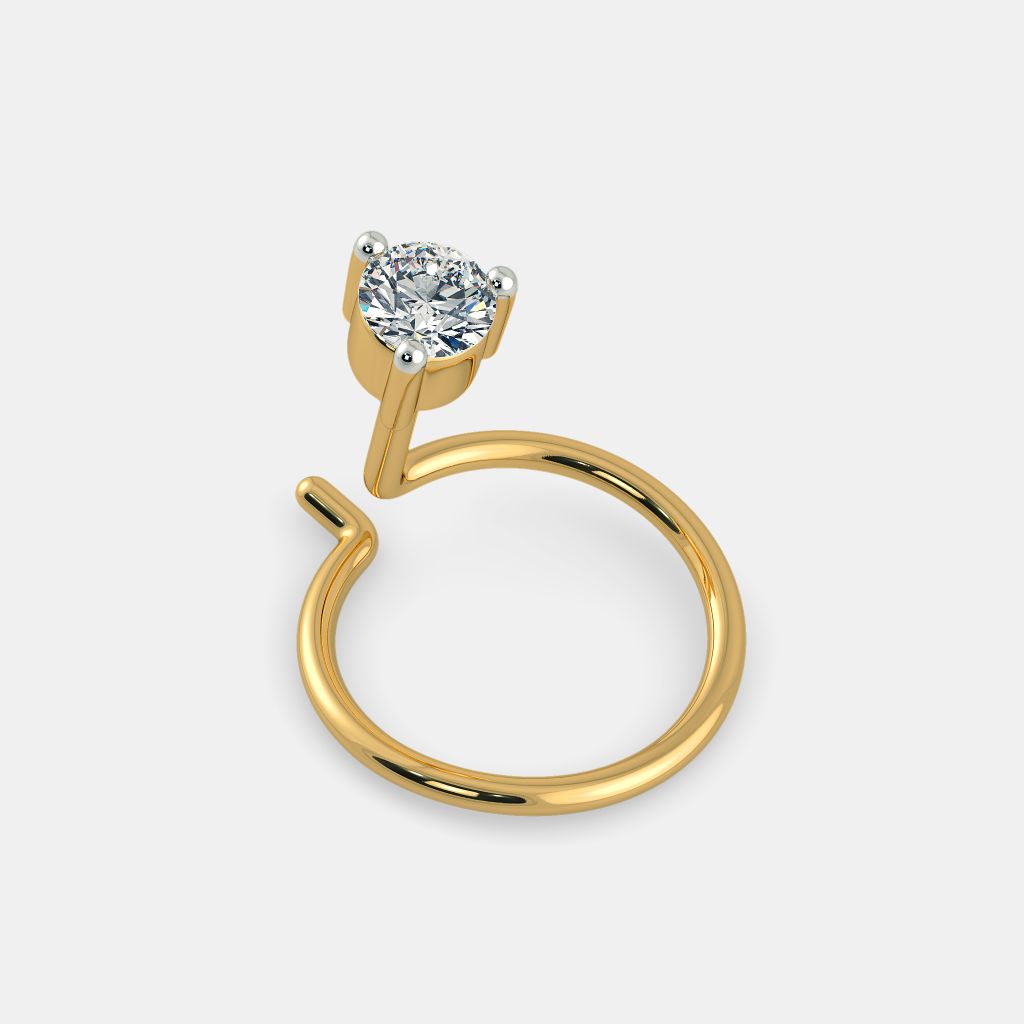 Bluestone shop nose pin