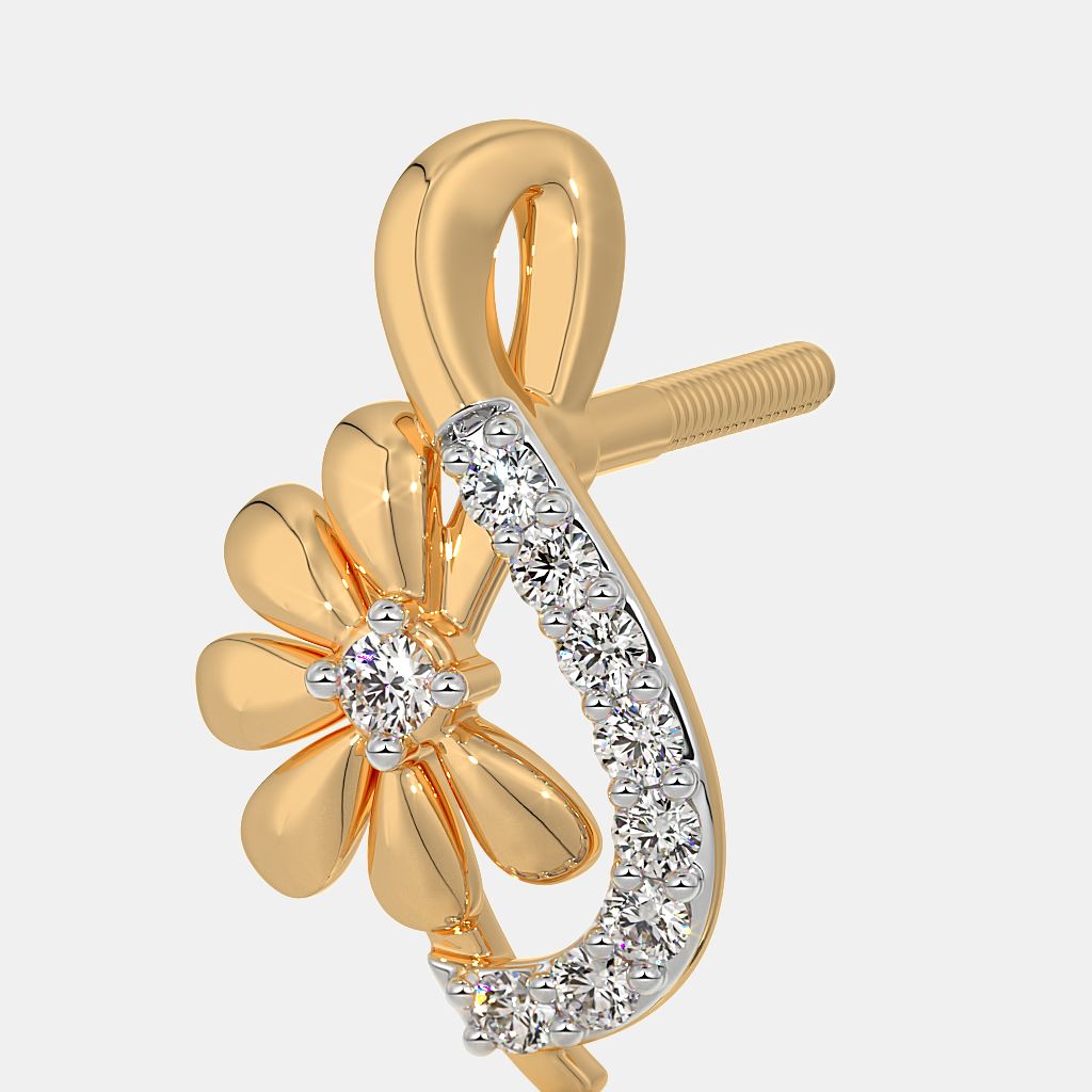 Gold earrings below 5000 joyalukkas online