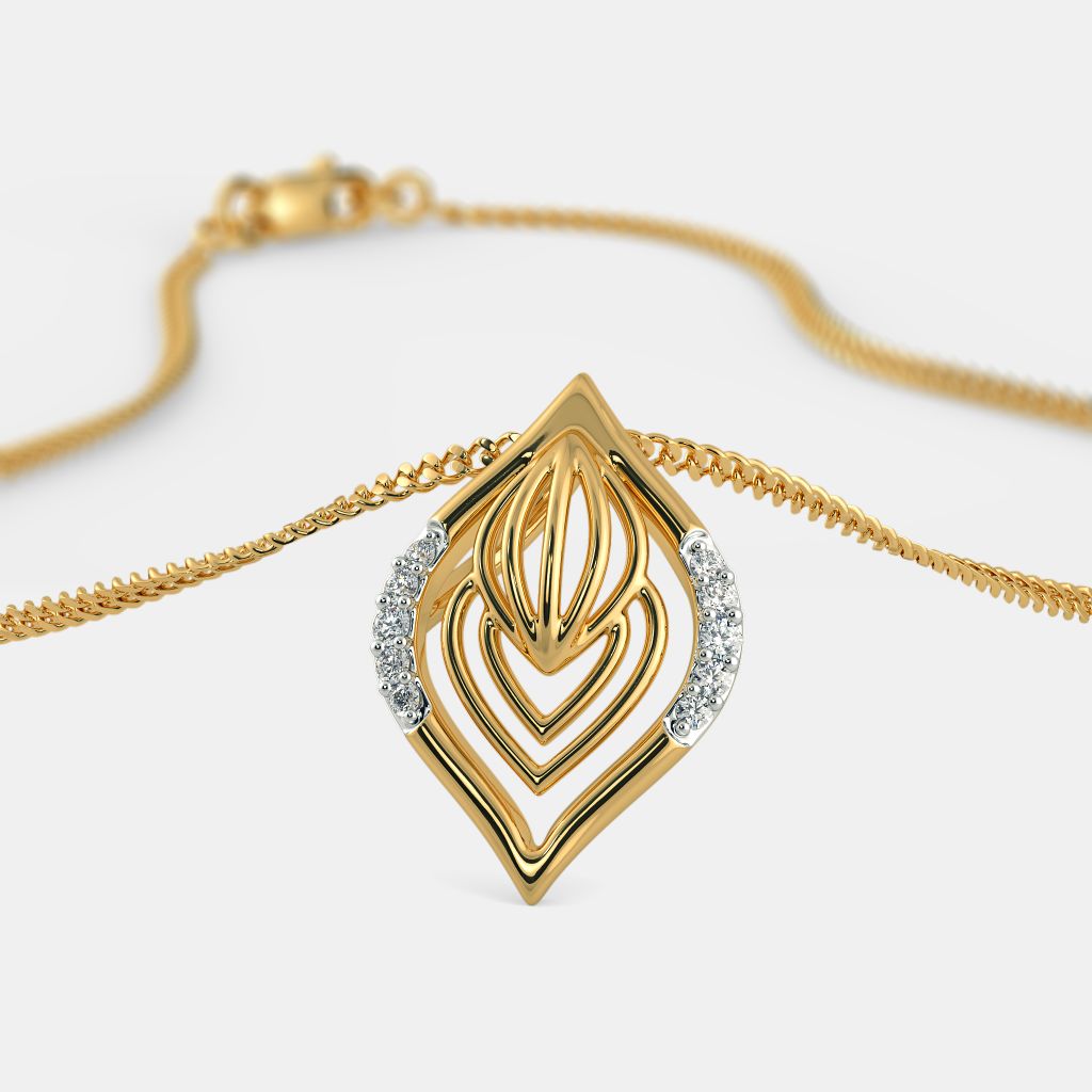 Plain gold pendant designs 2025