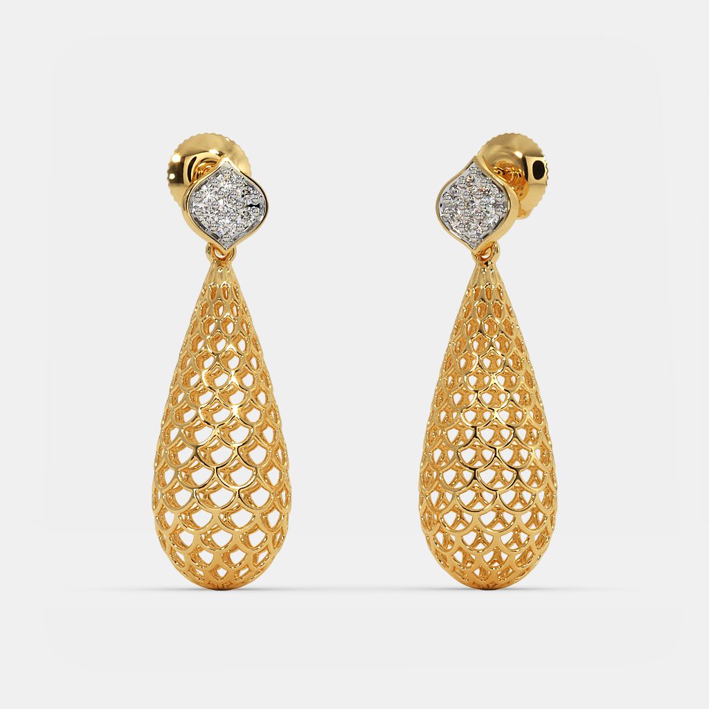 The Sophia Drop Earrings BlueStone