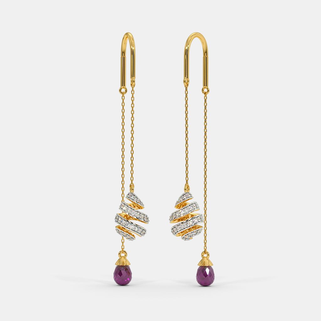 Bluestone sui dhaga best sale earrings