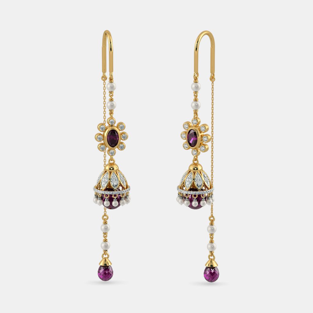 Bluestone sui dhaga earrings discount