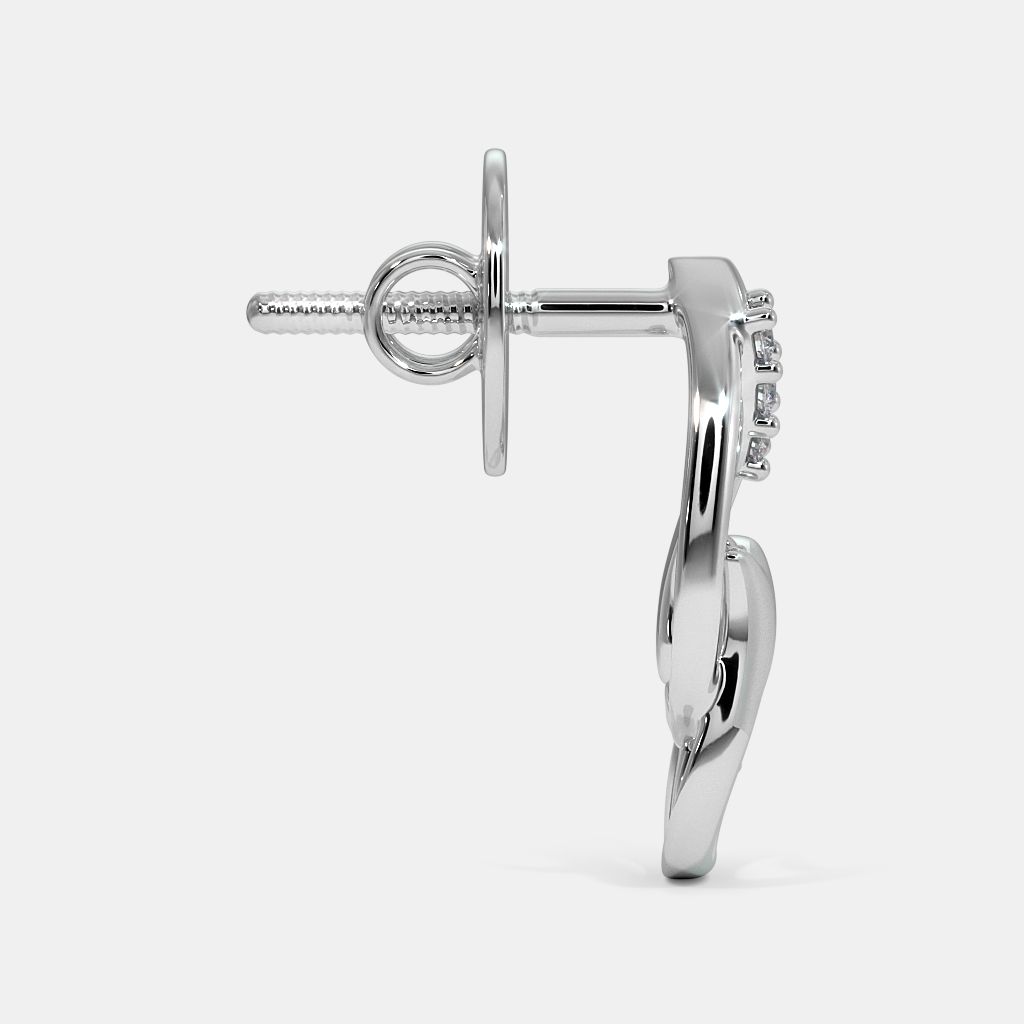 Kalyan jewellers deals platinum earrings