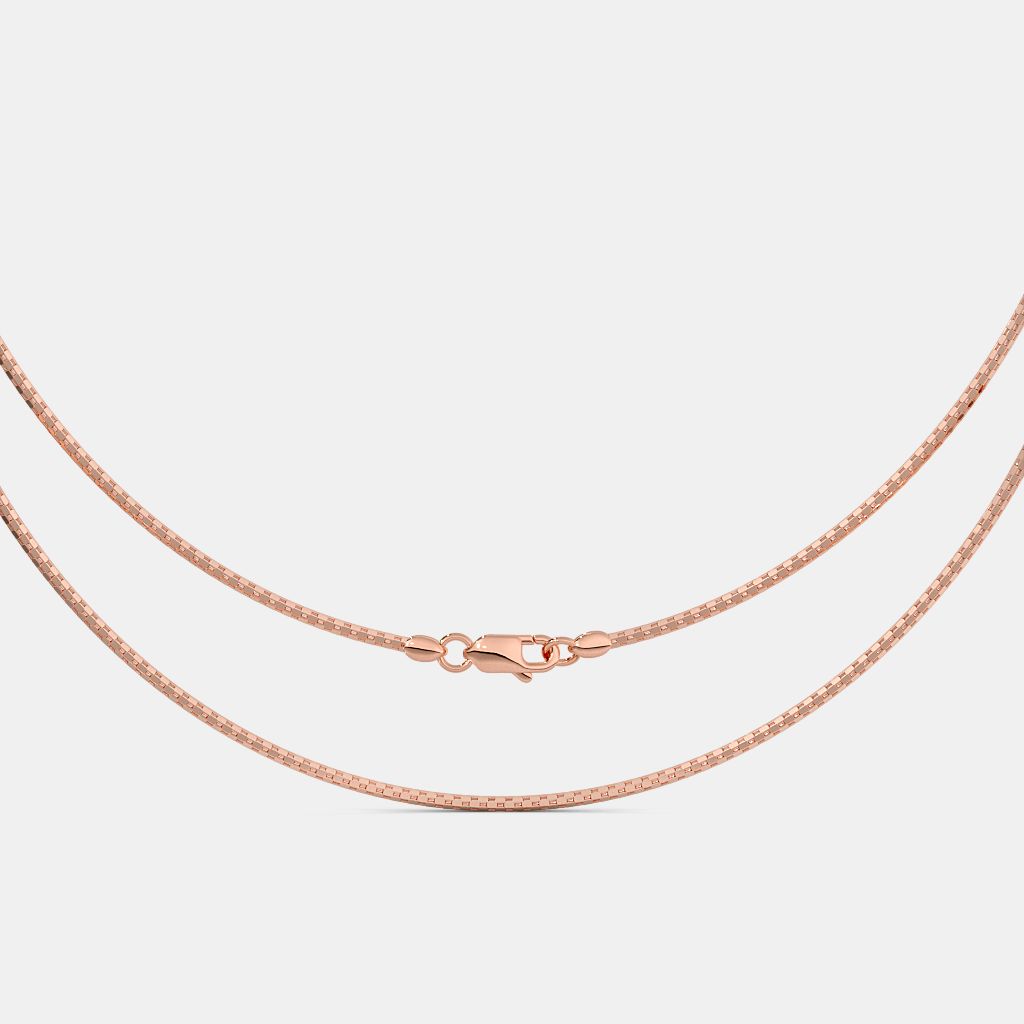 Long rose gold chain new arrivals