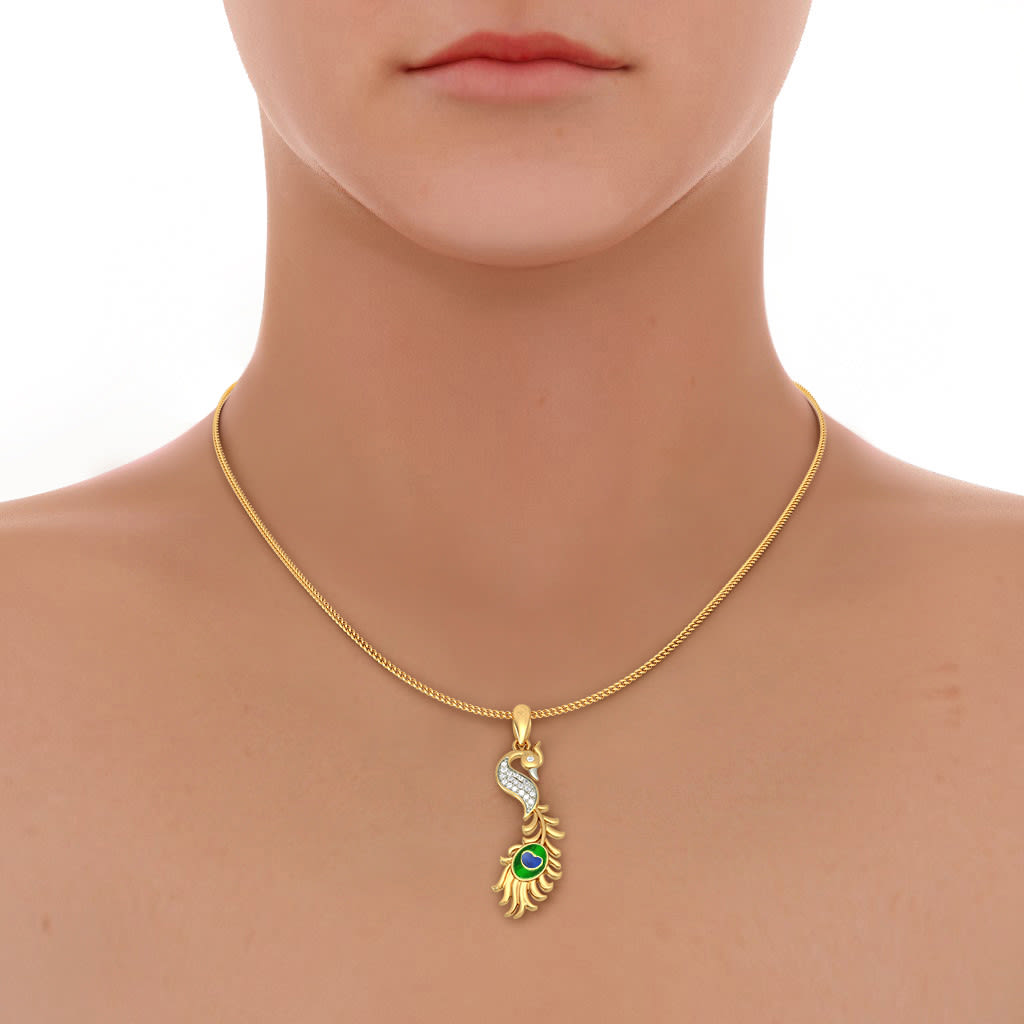 The Majestic Feather Pendant | BlueStone.com