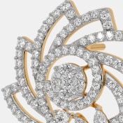 The Astral Lotus Stud Earrings - thumb 3