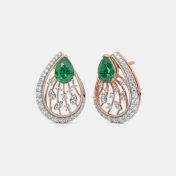 The Pavone Stud Earrings - thumb 1
