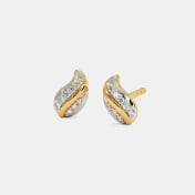 The Stacie Multi Pierced Stud Earrings - thumb 1