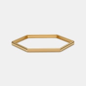 The Elysara Geometric Bangle - thumb 4