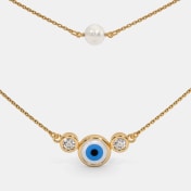 The Serenith Evil Eye Layered Necklace - thumb 4