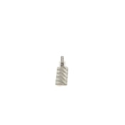 The Strake Facet Platinum Pendant - thumb 1