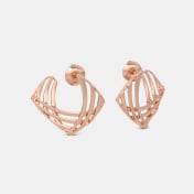 The Peira Orange Peel Earrings - thumb 5