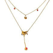 The Cosmique Coeur Layered Necklace - thumb 5