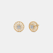 The Silkline Stud Earrings - thumb 1