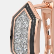The Midnight Prism Huggie Earrings - thumb 3