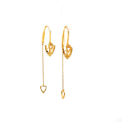 The Glowen Sui Dhaga Earrings - thumb 4