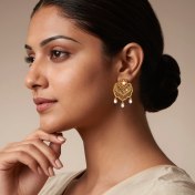 The Jeevanta Chandbali Earrings - thumb 2
