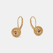 The Spinara Dangle Hoop Earrings - thumb 4