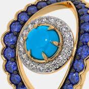 The Mikaela Evil Eye Ring - thumb 3