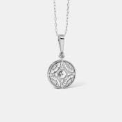 The Olivena Solitaire Pendant - thumb 6