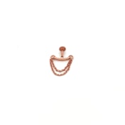 The Cochise Multi Pierced Stud Earrings - thumb 2