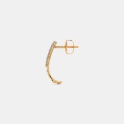 The Abeeva J Hoop Earrings - thumb 7